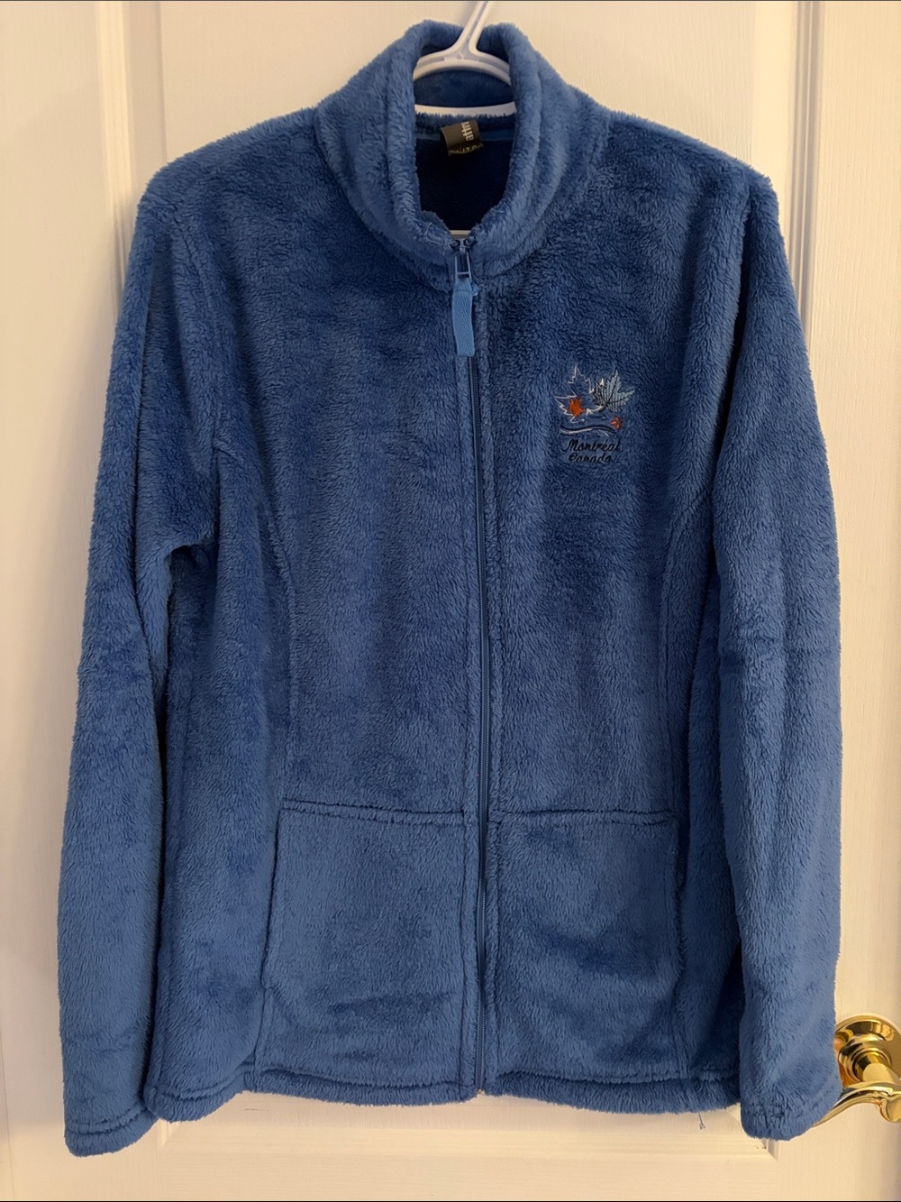 Women’s Plush Full-Zip Jacket - Blue